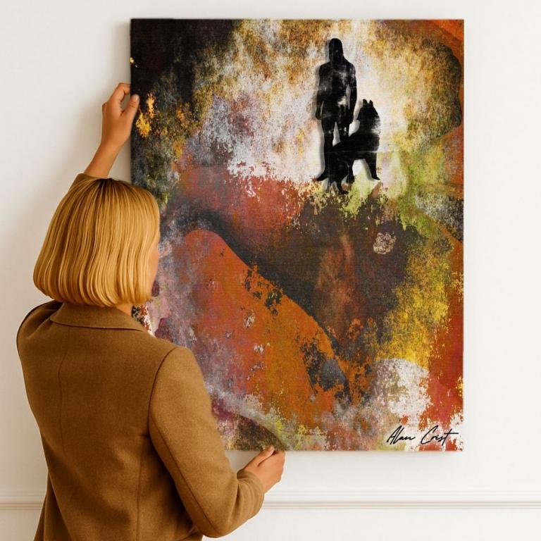Alan Crist Ultra-high-resolution abstract art prints for universities and schools