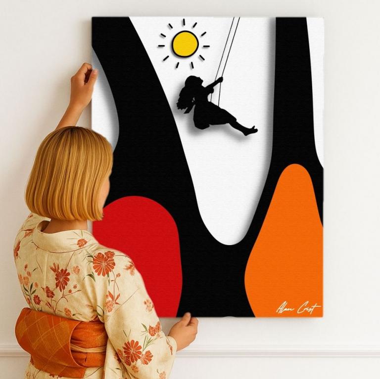 Alan Crist Inspiring abstract art for train stations and public spaces