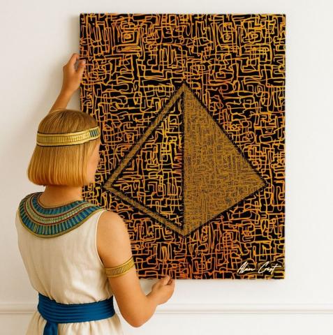 Alan Crist Abstract Art - Artwork that creates positive ambiance