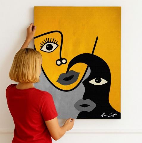 Alan Crist Abstract Art - Inspirational printable art for therapy rooms