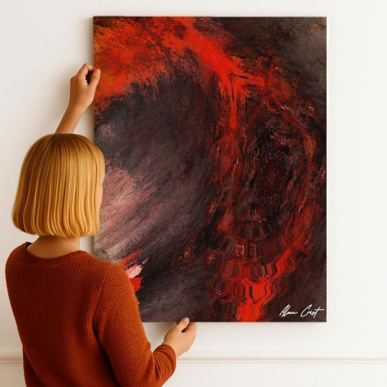 Alan Crist Abstract Art - Affordable art that brings emotional peace