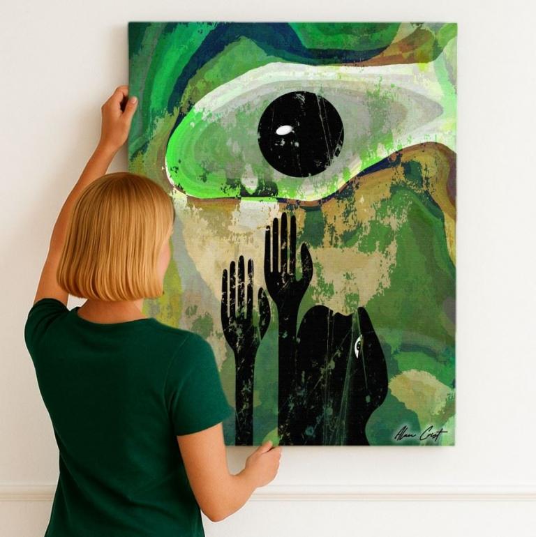 Alan Crist Abstract Art - Beautiful prints for healing environments