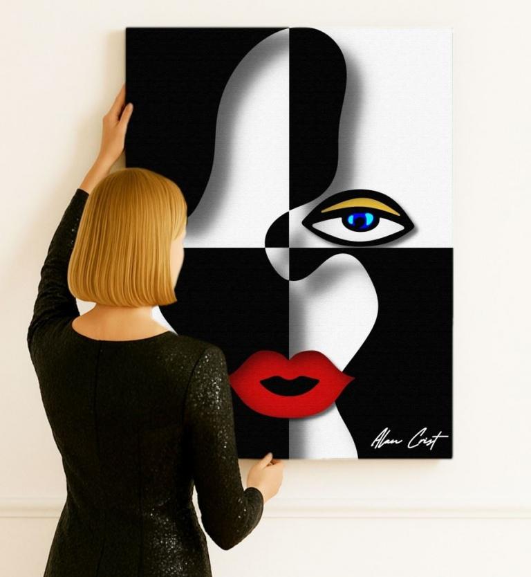 Alan Crist Abstract Art - Art for inner balance and beauty