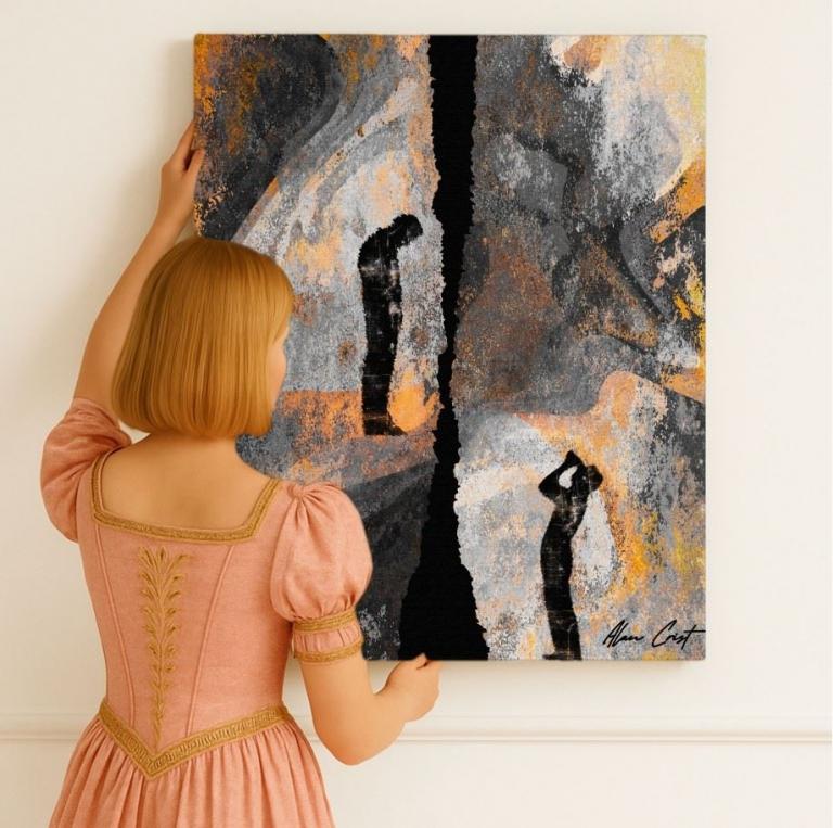 Alan Crist Abstract Art - Art that restores calmness and focus