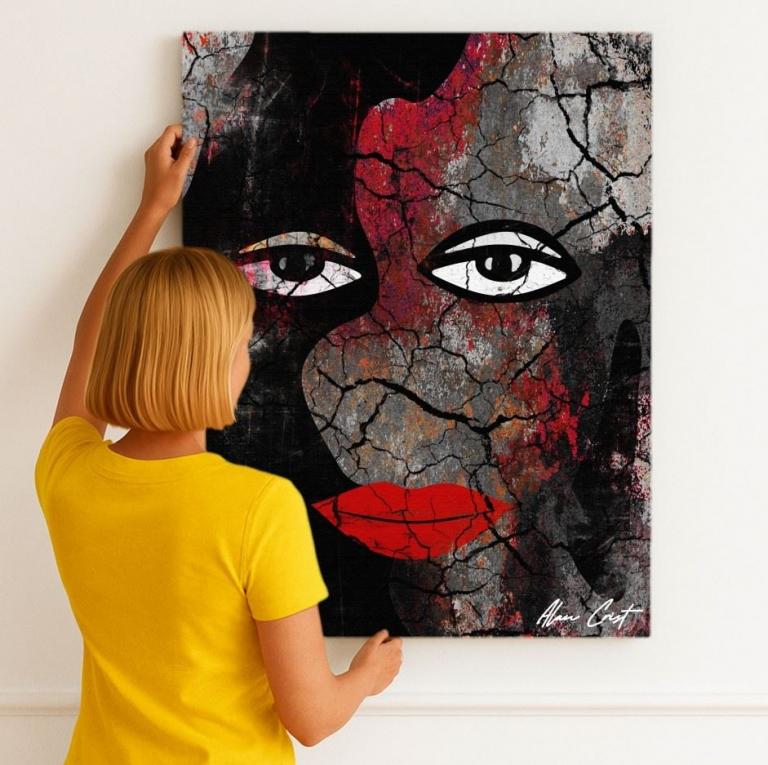 Alan Crist Abstract Art - Wall art for emotional therapy and peace