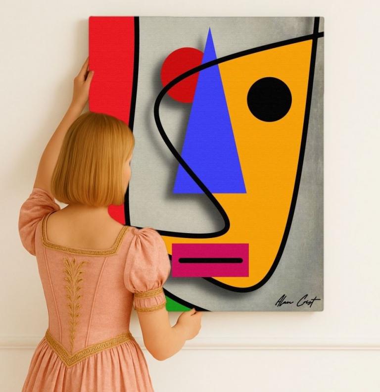 Alan Crist Abstract Art - Printable digital art for emotional healing