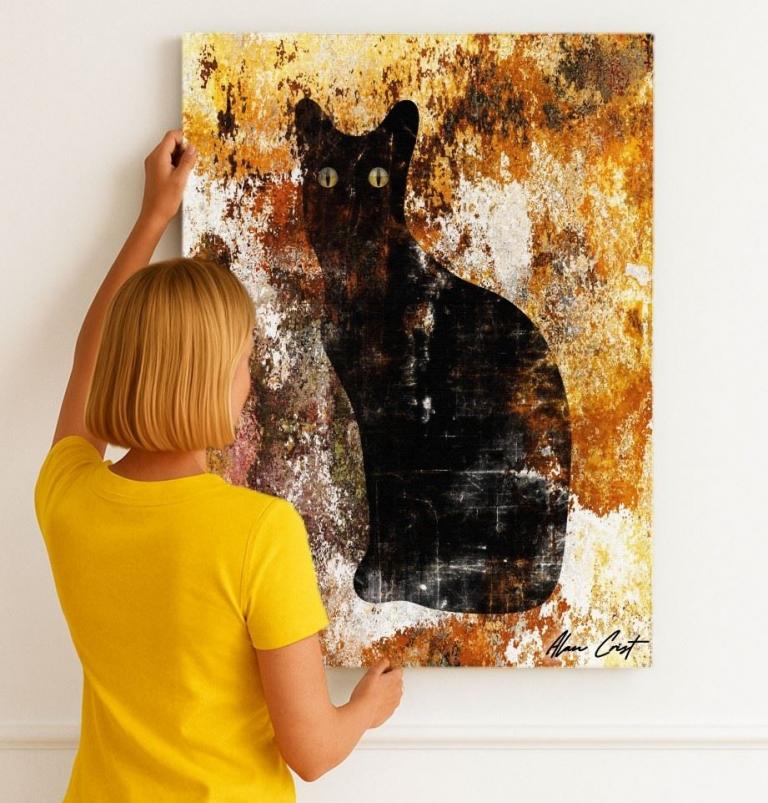 Alan Crist Abstract Art - Printable décor that heals and inspires