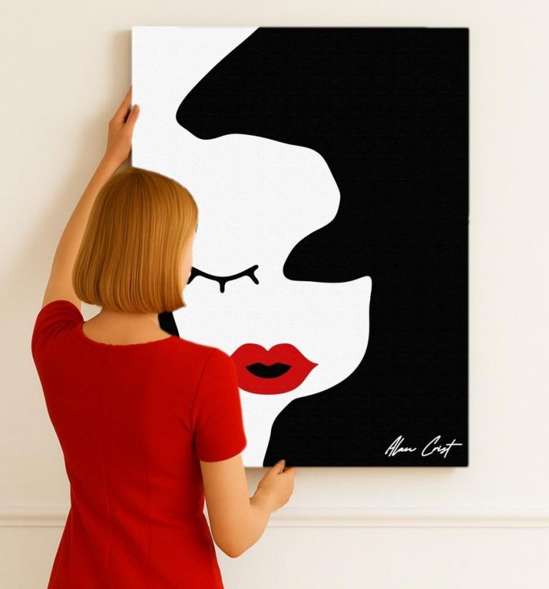 Alan Crist Abstract Art - Affordable wall prints for wellness rooms