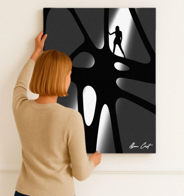 Alan Crist Abstract Art - Wall décor that enriches emotional energy