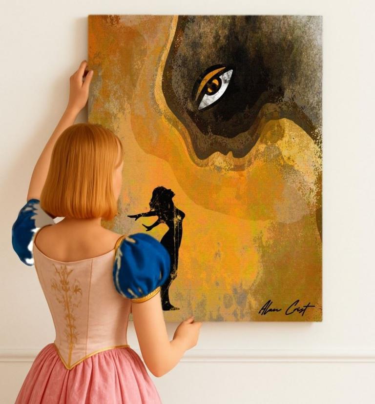 Alan Crist Abstract Art - Affordable wall décor for wellness projects