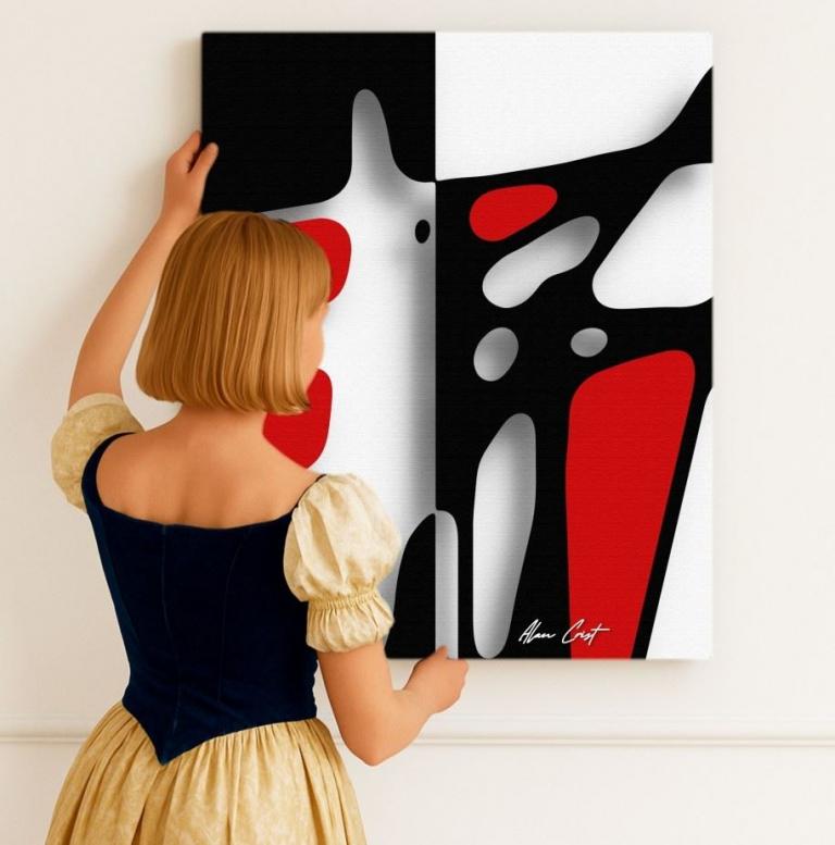 Alan Crist Abstract Art - Digital art that supports peace and comfort