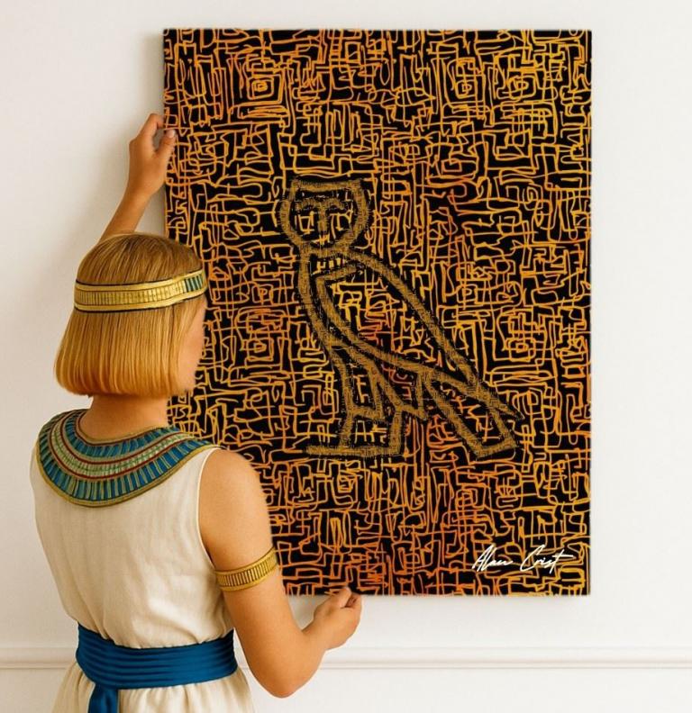 Alan Crist Abstract Art - Affordable art that creates soothing energy