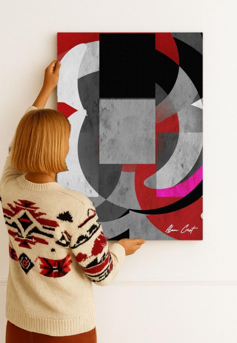 Alan Crist Abstract Art - Printable décor that restores emotional energy