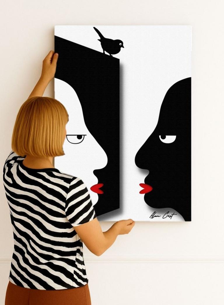 Alan Crist Abstract Art - Affordable printable décor for serenity