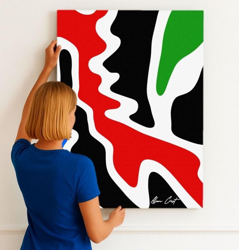 Alan Crist Abstract Art - Wall art that uplifts the human spirit
