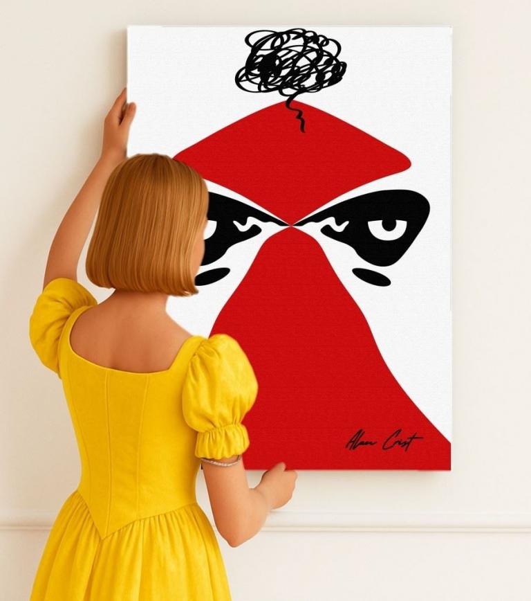 Alan Crist Abstract Art - Digital prints that restore energy and focus