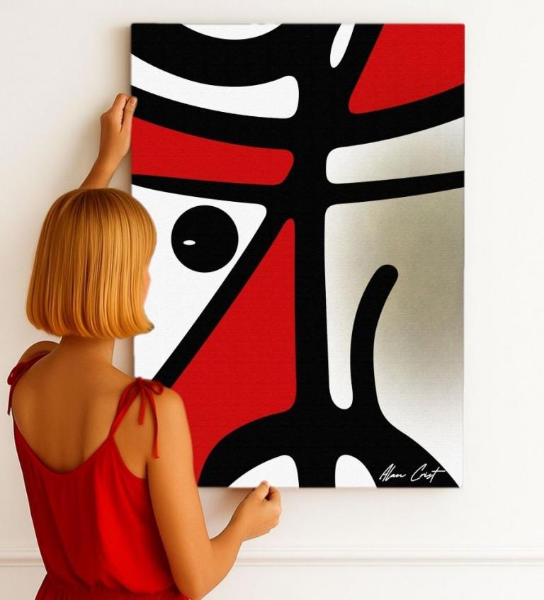 Alan Crist Abstract Art - Wall décor that adds peace to living areas