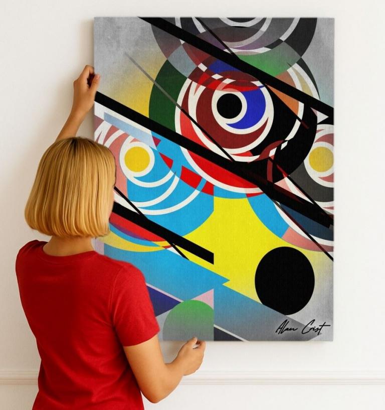 Alan Crist Abstract Art - Art that creates emotional clarity