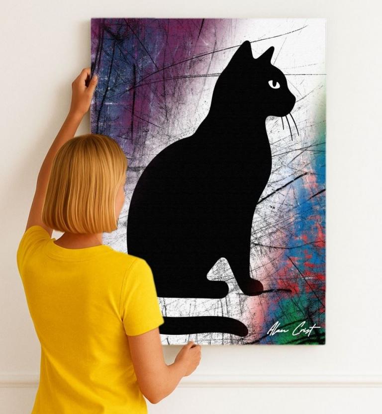 Alan Crist Abstract Art - Affordable artwork that radiates gentle peace