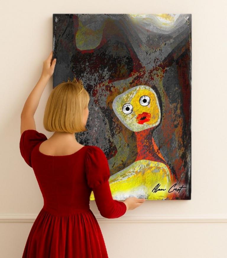 Alan Crist Abstract Art - Art that transforms daily stress into stillness