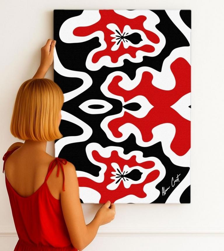 Alan Crist Abstract Art - Art that fills the mind with harmony