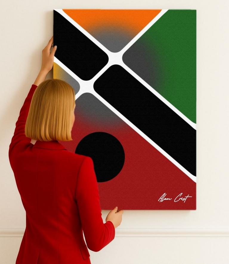 Alan Crist Abstract Art - Affordable prints that calm the atmosphere