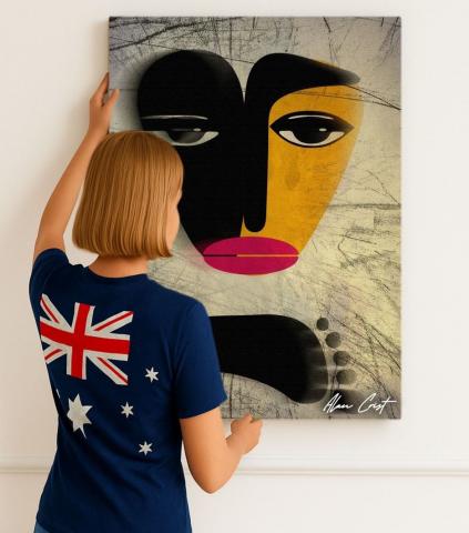 Alan Crist Abstract Art - Affordable art that adds harmony to design