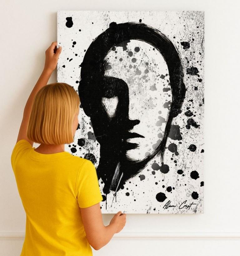 Alan Crist Abstract Art - Digital prints that enhance quiet feelings