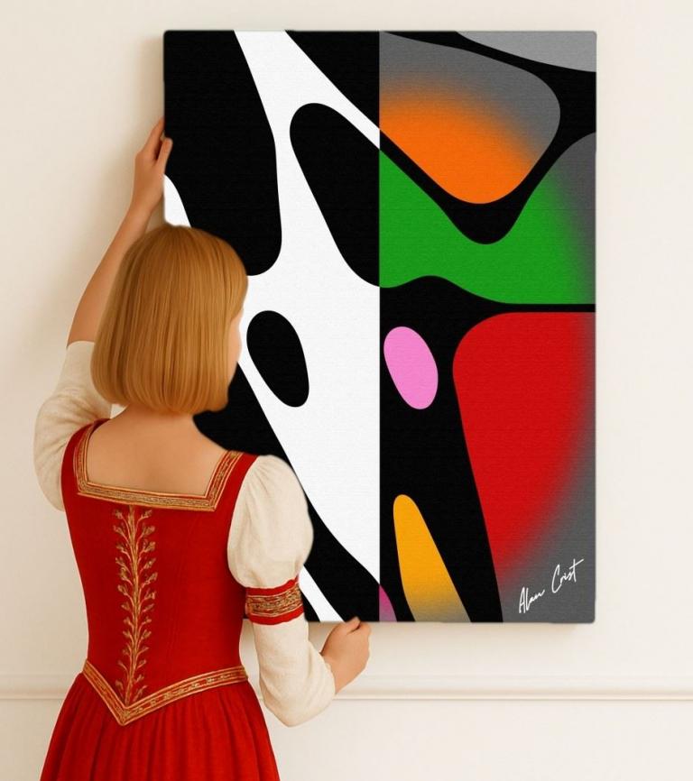 Alan Crist Abstract Art - Art that relaxes and balances the soul