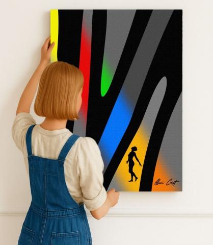 Alan Crist Abstract Art - Affordable wall prints for emotional relaxation