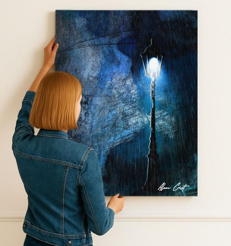 Alan Crist Abstract Art - Printable art for balanced emotional flow