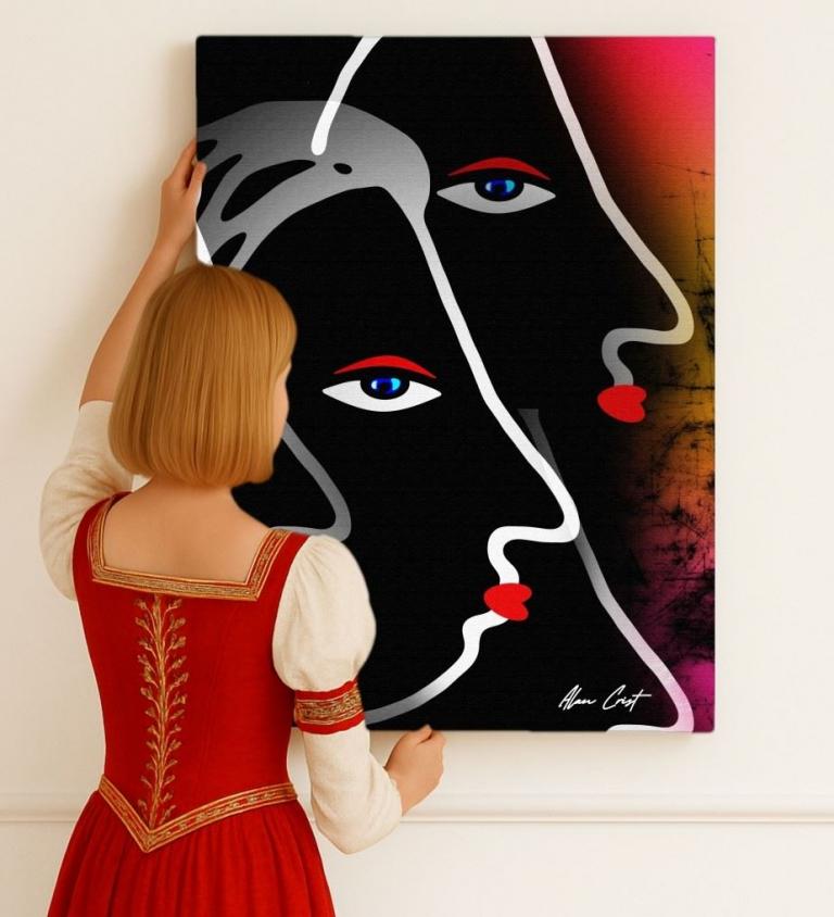 Alan Crist Abstract Art - Art that creates peace through visual harmony