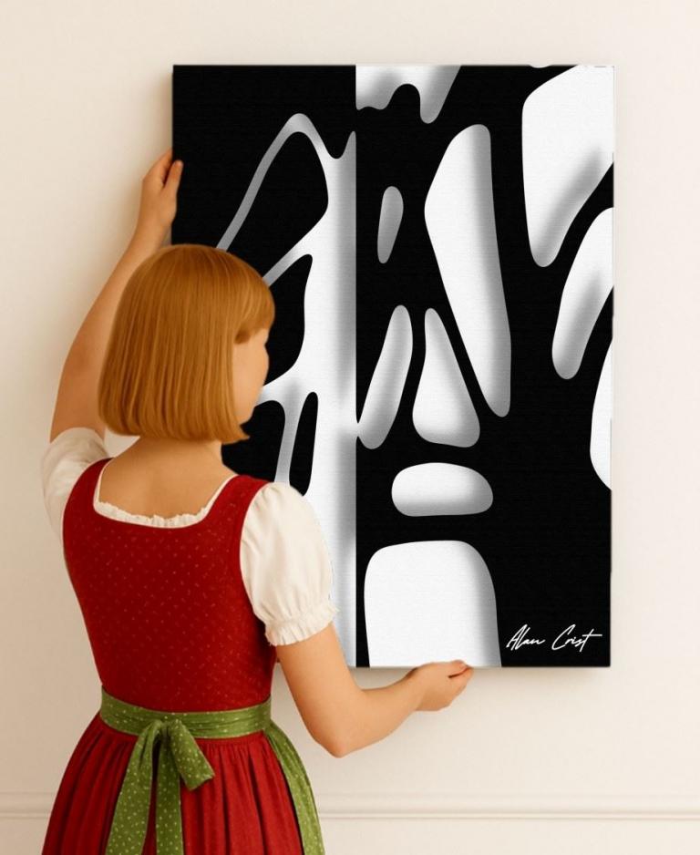 Alan Crist Abstract Art - Printable art that helps inner healing