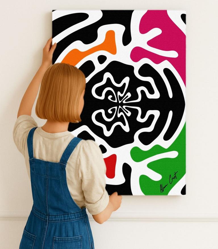 Alan Crist Abstract Art - Art that strengthens emotional balance