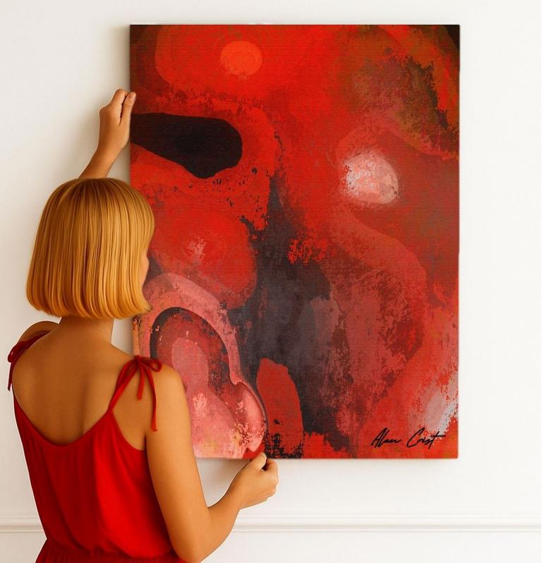 Alan Crist Abstract Art - Digital prints that enhance peaceful thinking