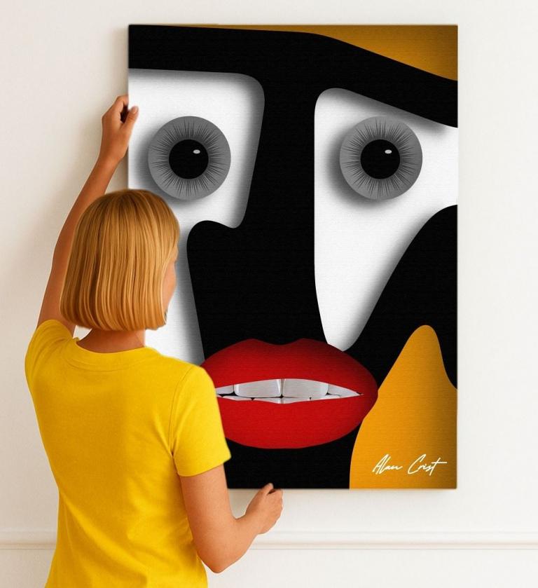 Alan Crist Abstract Art - Art that lifts emotions gently