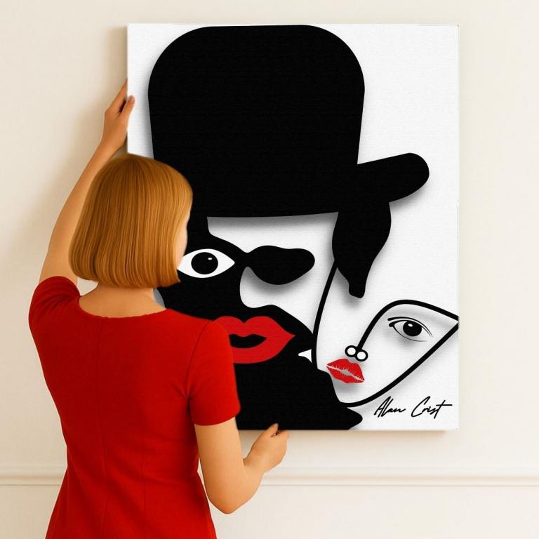 Alan Crist Abstract Art - Art that strengthens emotional resilience