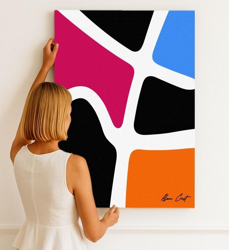 Alan Crist Abstract Art - Digital prints for peaceful interiors