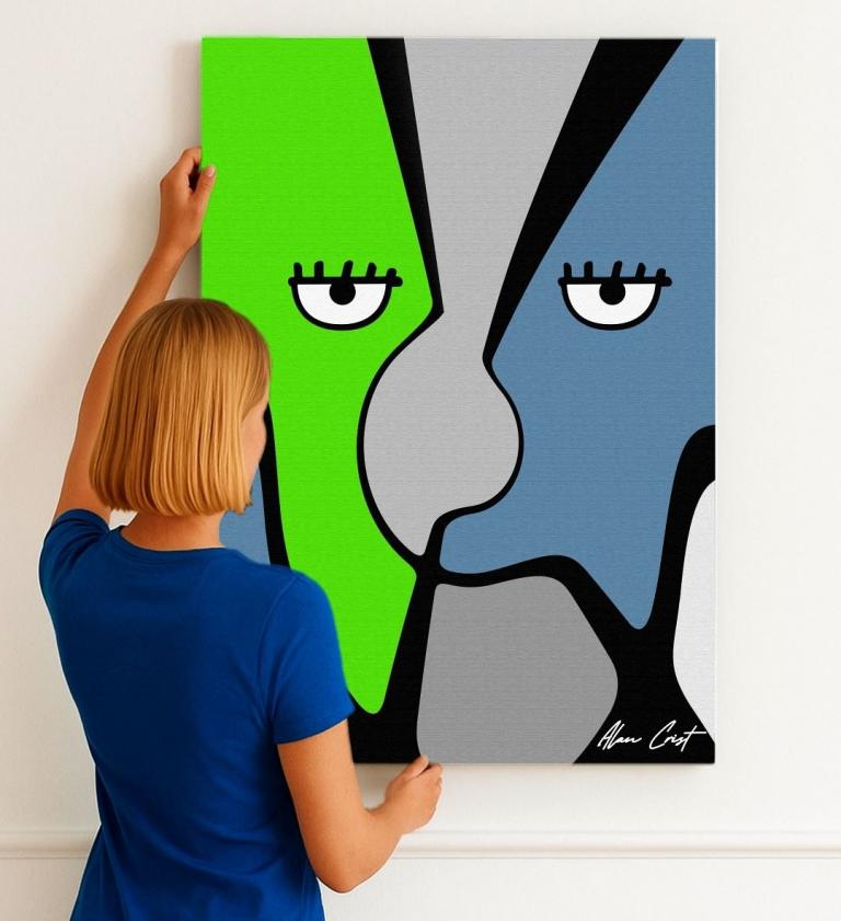 Alan Crist Abstract Art - Beautiful art for relaxation and therapy