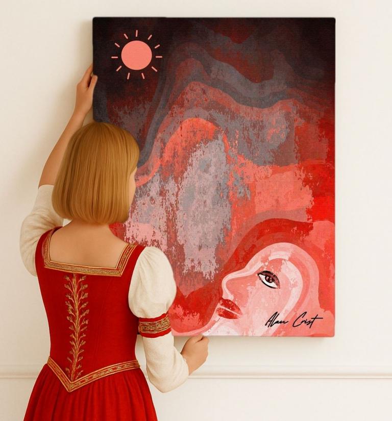 Alan Crist Stunning Printable Abstract Art for Exhibitions & Galleries