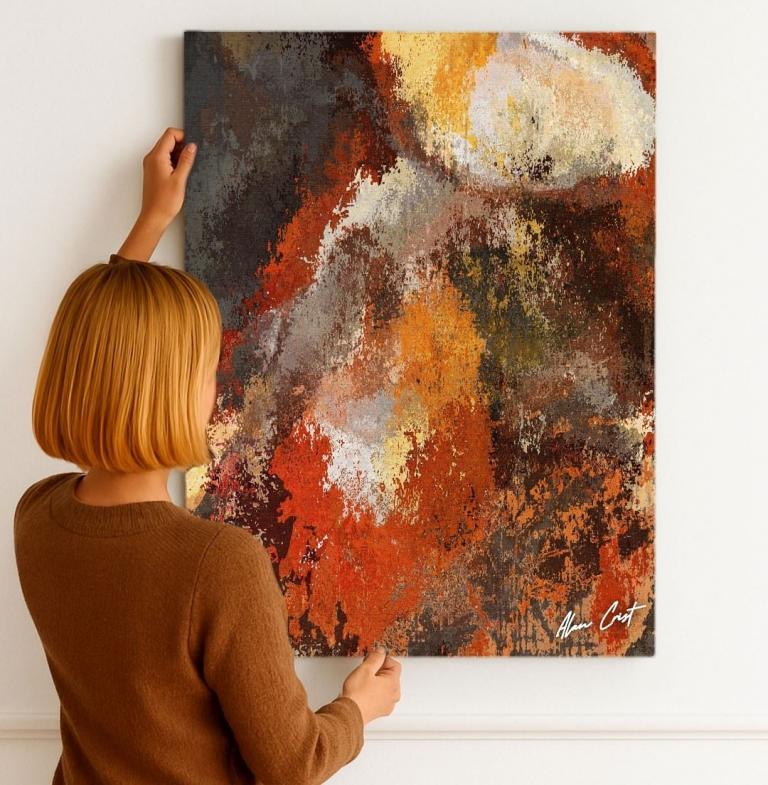 Alan Crist Abstract Art - Art for mindfulness and relaxation