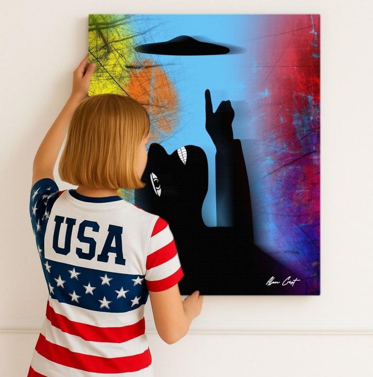 Alan Crist Abstract Art - Decorative artwork for peaceful spaces