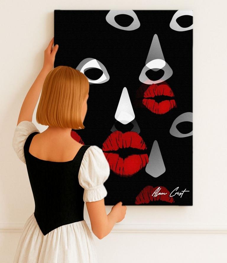 Alan Crist Abstract Art - Artwork that creates positive ambiance