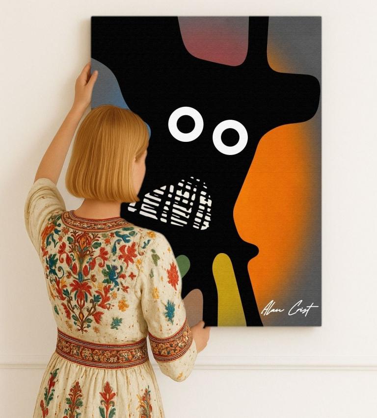 Alan Crist Abstract Art - Wall art that inspires peace and joy