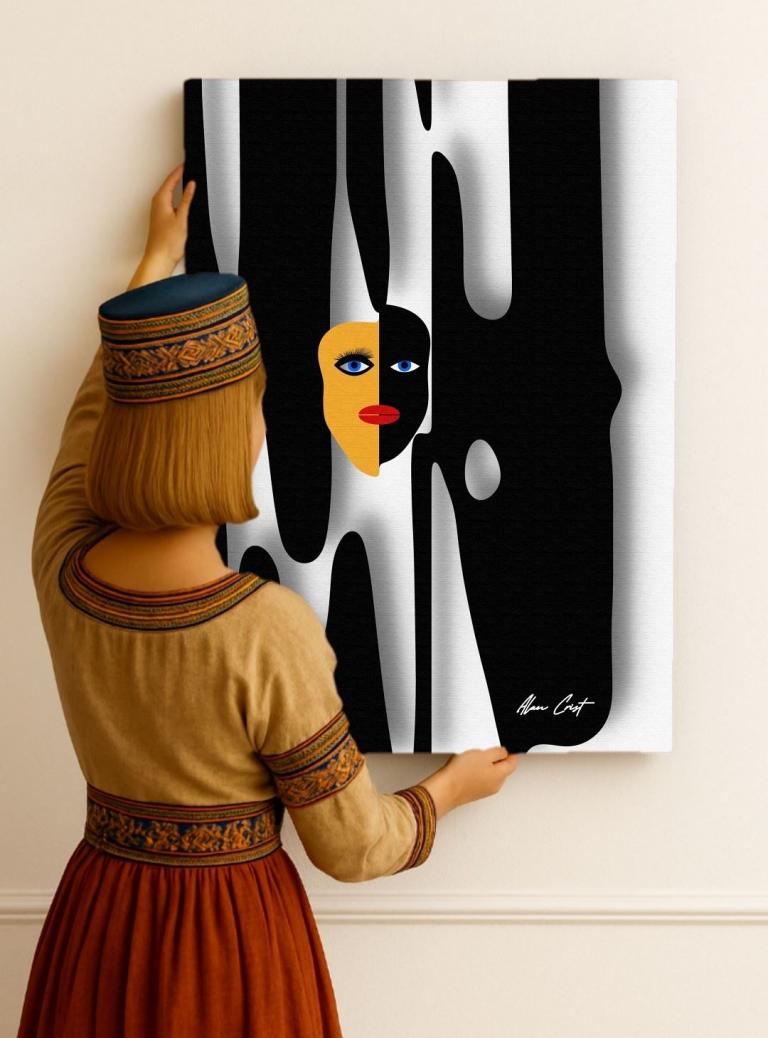 Alan Crist Abstract Art - Wall décor that adds peace to living areas