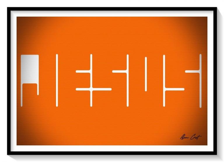 Alan Crist Abstract Art - Digital art for spaces filled with harmony