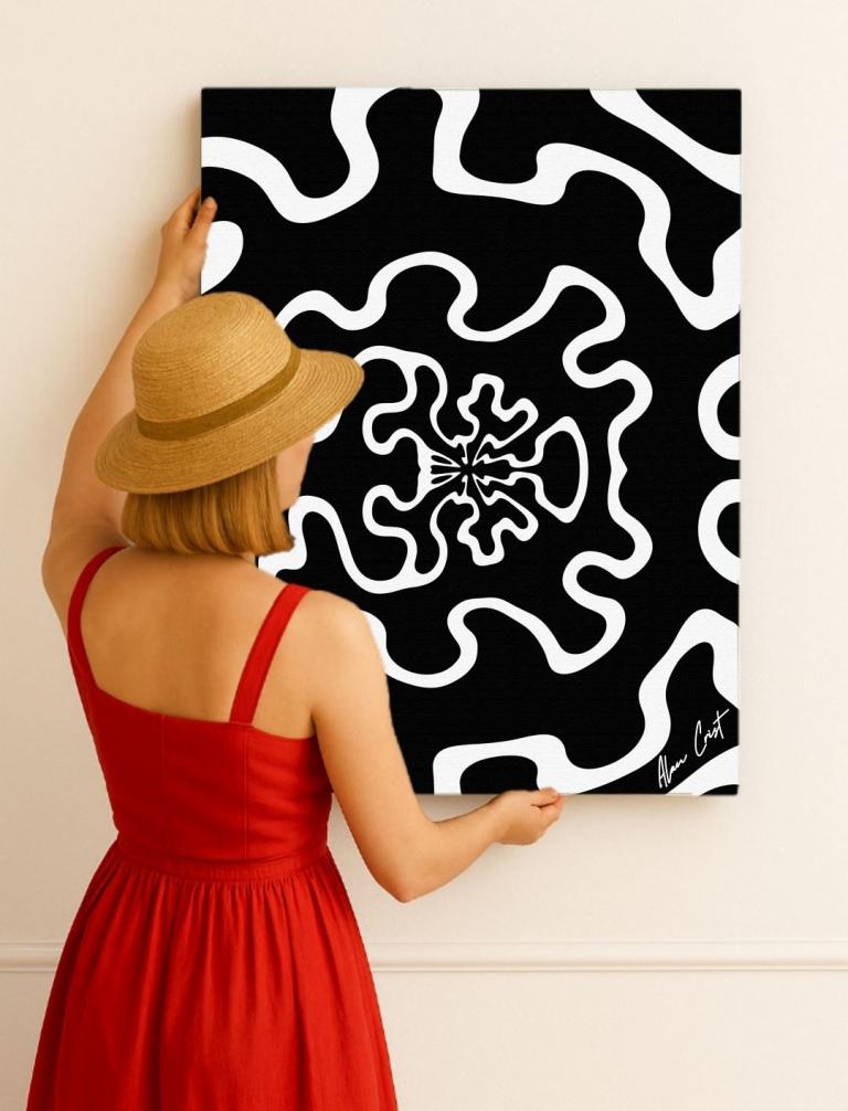 Alan Crist Abstract Art - Wall art that refreshes emotional energy