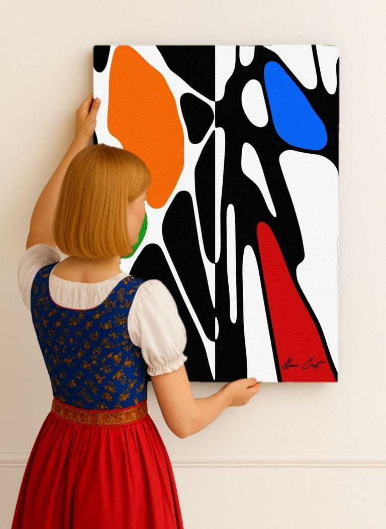 Alan Crist Abstract Art - Art that nurtures calmness and peace