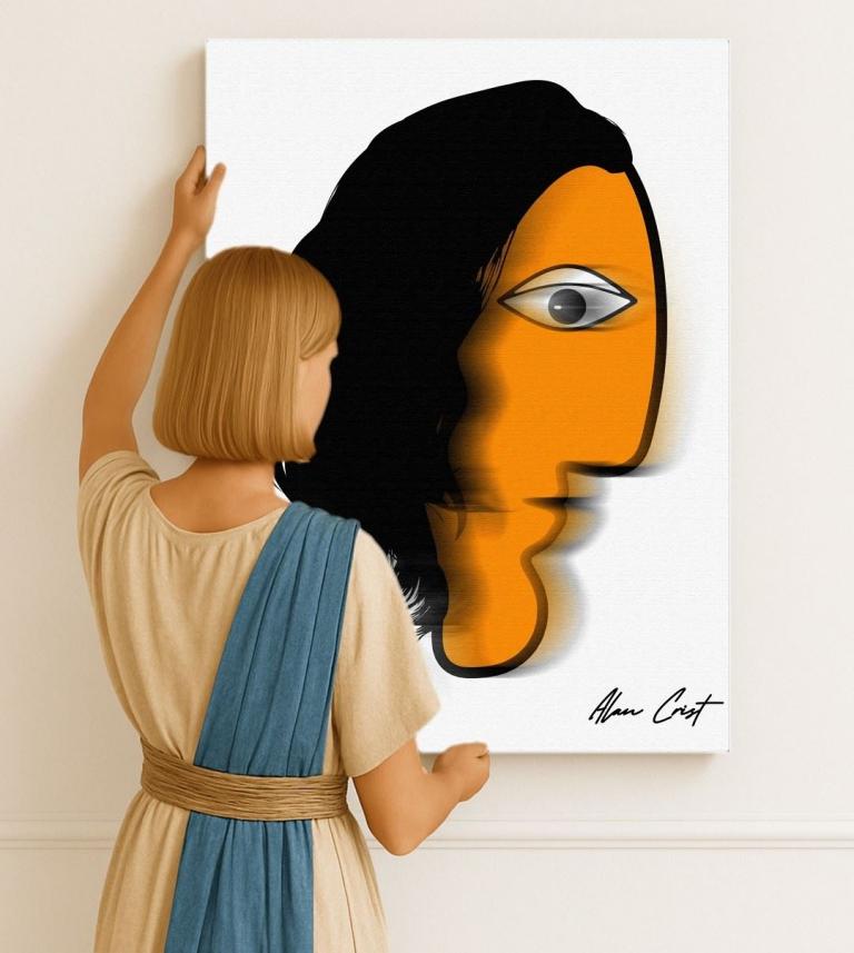 Alan Crist Abstract Art - Art that fills your day with emotional peace