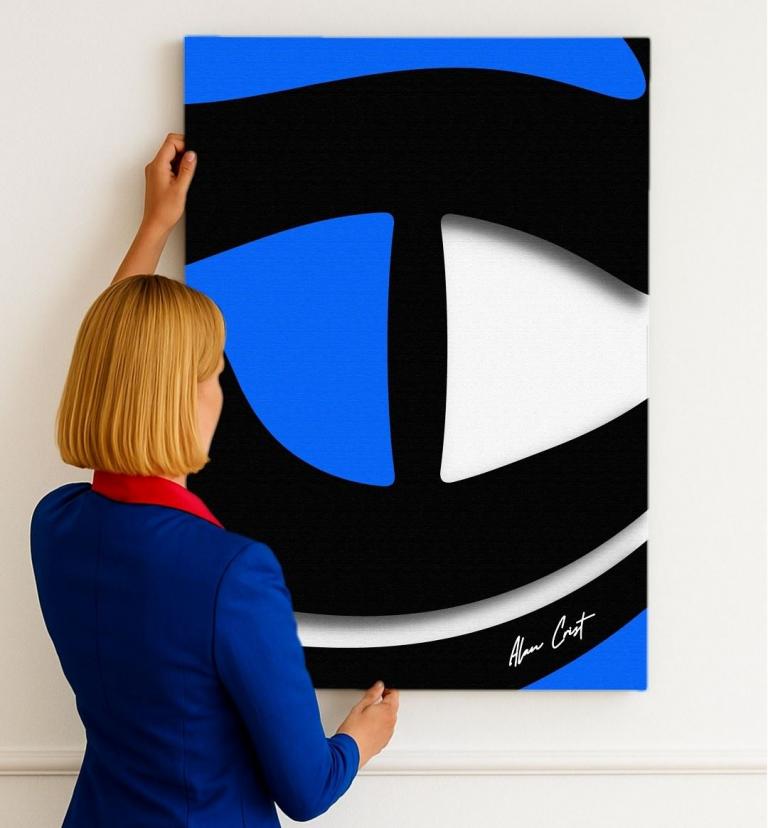 Alan Crist Abstract Art - Digital art for mood balance and relaxation